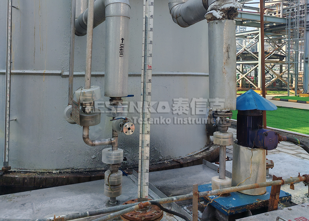 泰信克儀表--磁致伸縮液位計(jì)化工廠應(yīng)用